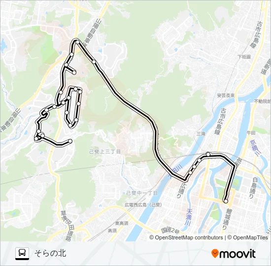 61-4 Bus Line Map
