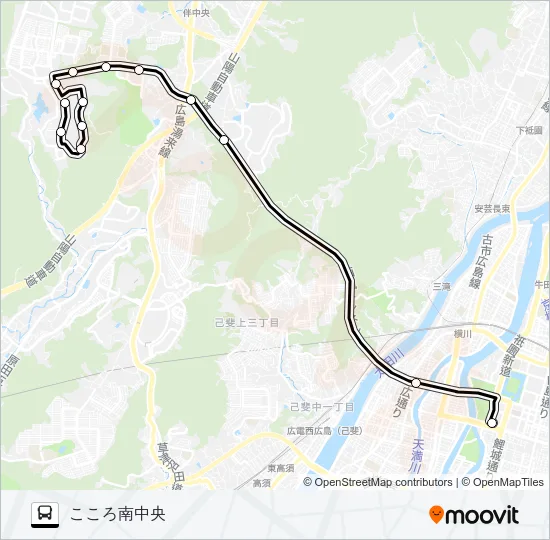 62-2 Bus Line Map