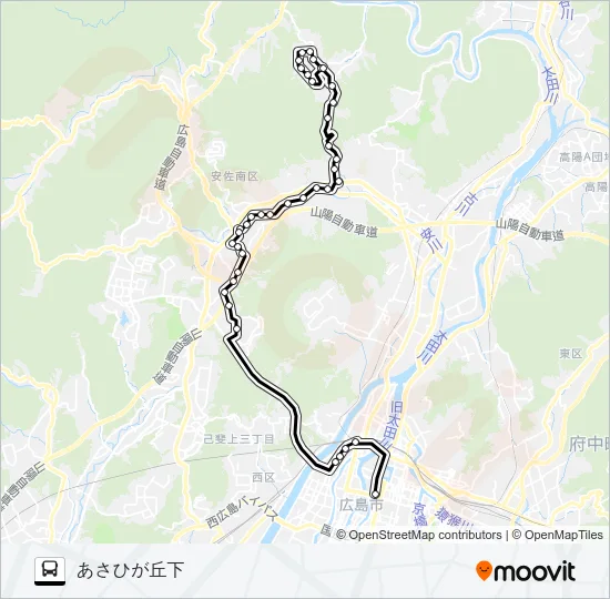 65-3 Bus Line Map