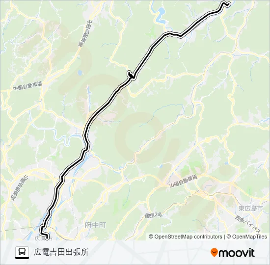 72-4 Bus Line Map