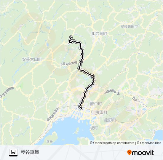 73-9 Bus Line Map