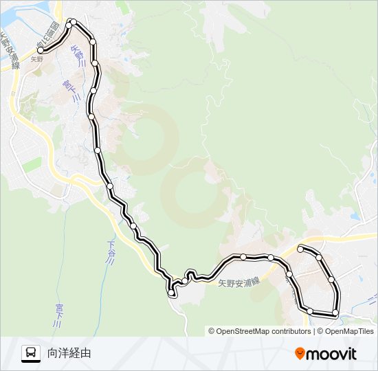 40-11 Bus Line Map