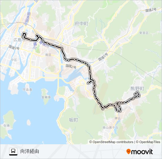 40-12 Bus Line Map