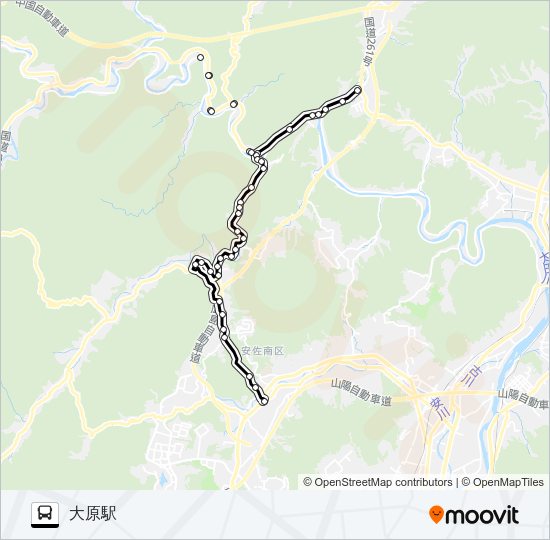 久地線 Bus Line Map