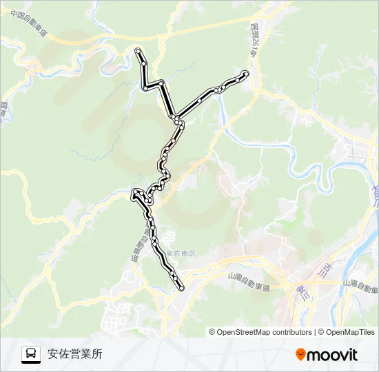 久地線 Bus Line Map