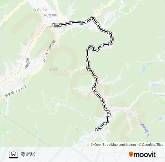 7-8 バスの路線図