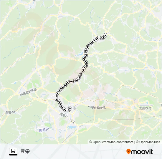 磯松線 Bus Line Map