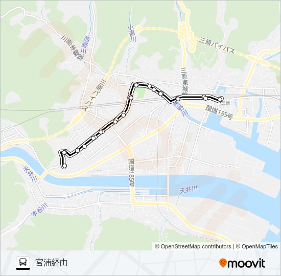 頼兼線 Bus Line Map