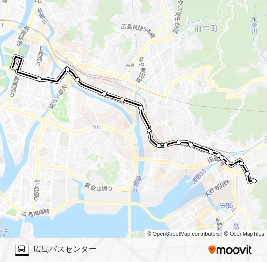 40-1 Bus Line Map