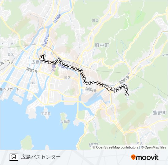 40-2 Bus Line Map