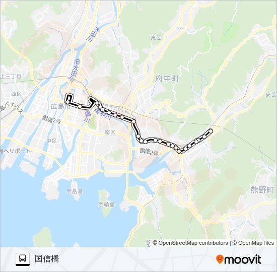 40-4 Bus Line Map