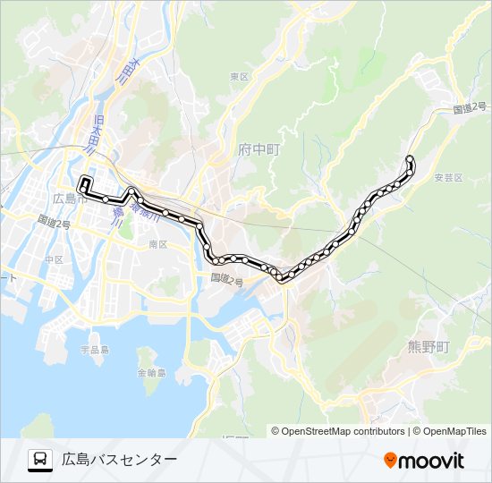 40-6 Bus Line Map