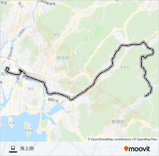40-8 Bus Line Map