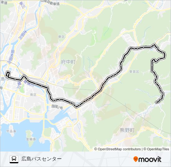 40-8 Bus Line Map