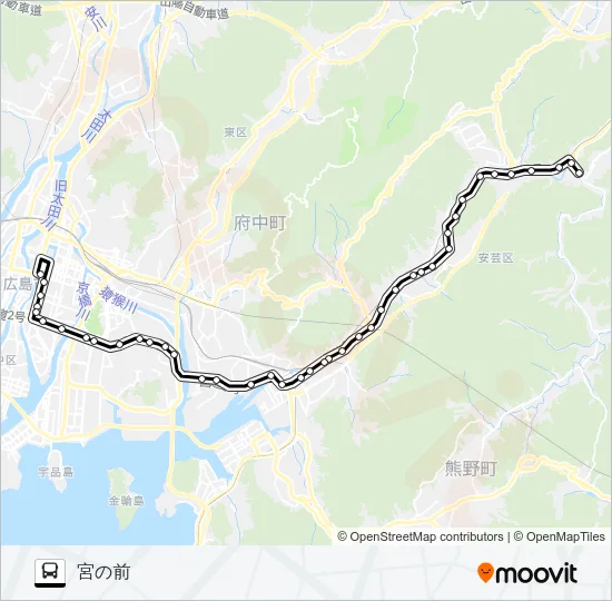 41-7 バスの路線図