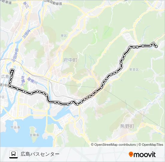 41-7 バスの路線図