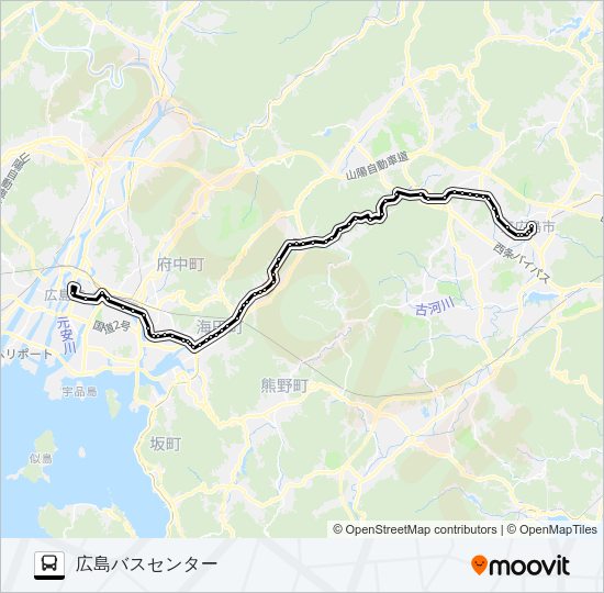 40-10 Bus Line Map