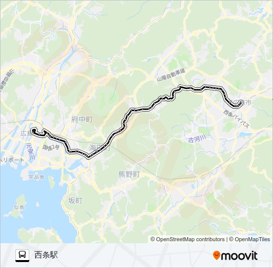 40-10 Bus Line Map