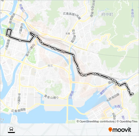 40-1 の路線図