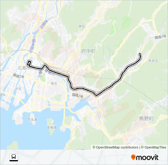 40-6 の路線図