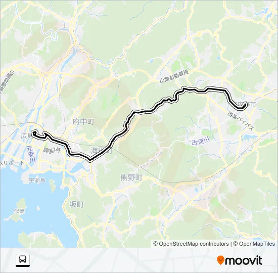 40-10 の路線図
