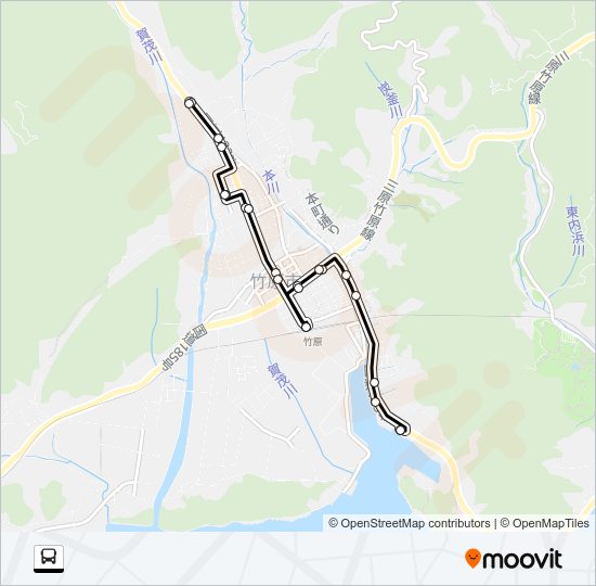 フェリー線 の路線図