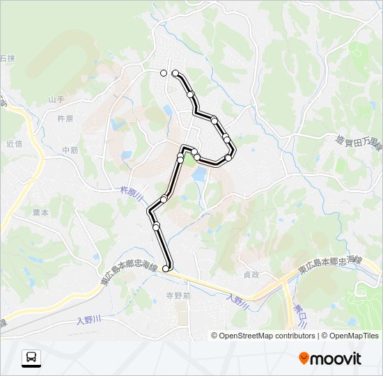 高美が丘線  Line Map