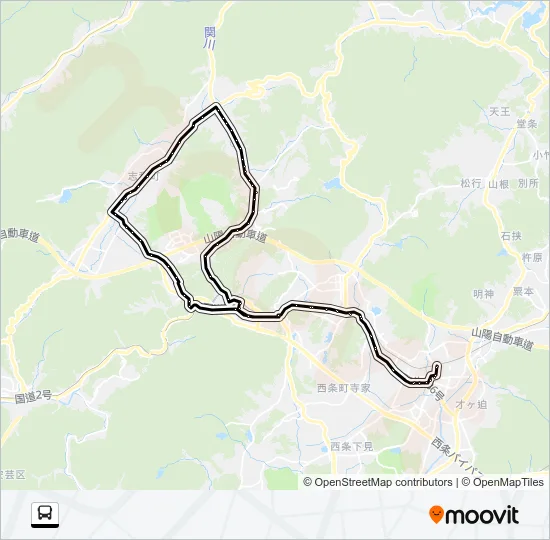 志和循環線（西→東）  Line Map