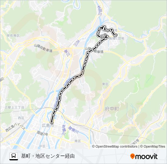 30 Bus Line Map