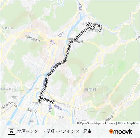 30G Bus Line Map