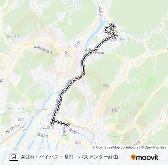 30G Bus Line Map