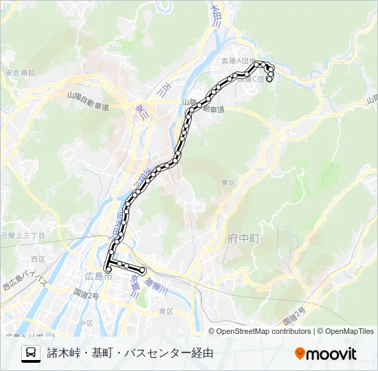 30G Bus Line Map