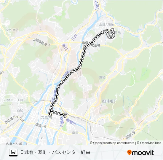 30G Bus Line Map