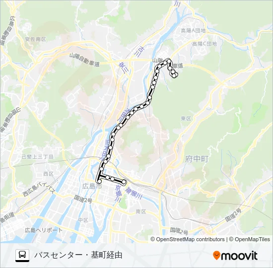 30G Bus Line Map