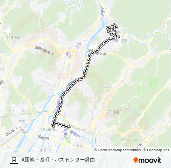 30G Bus Line Map