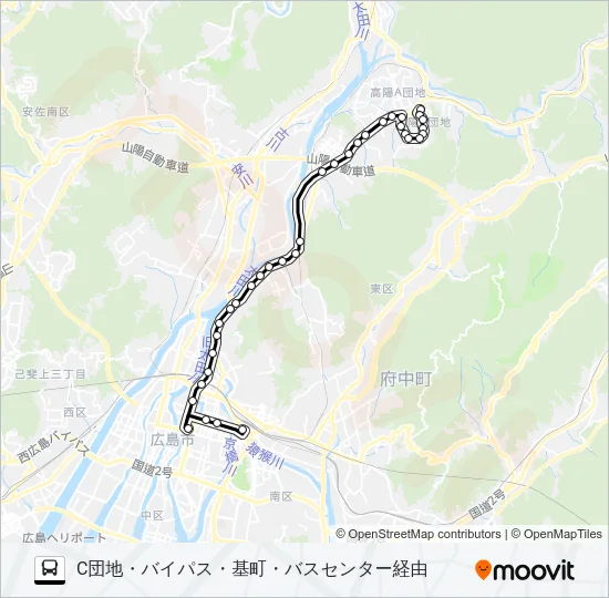30G Bus Line Map