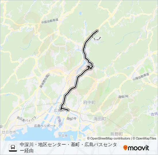 30G Bus Line Map
