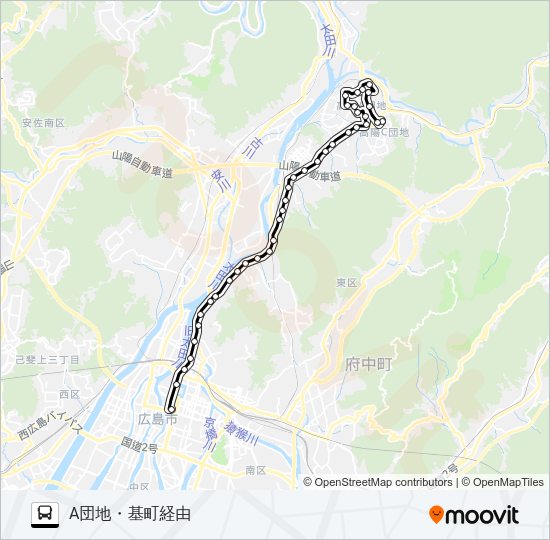 30K Bus Line Map