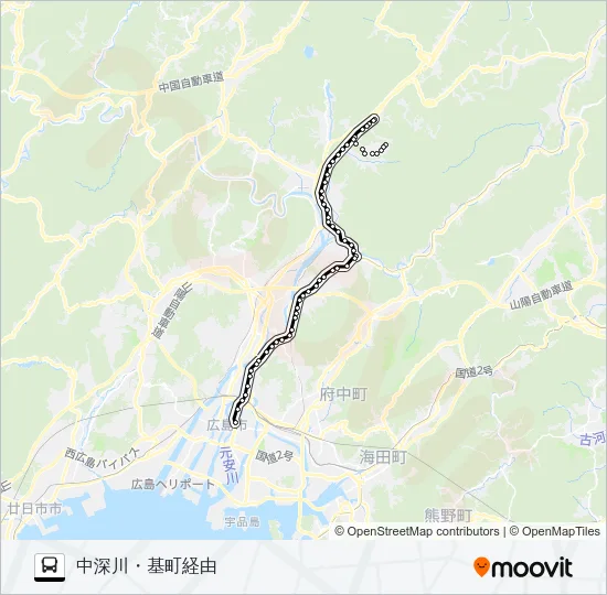 30K Bus Line Map