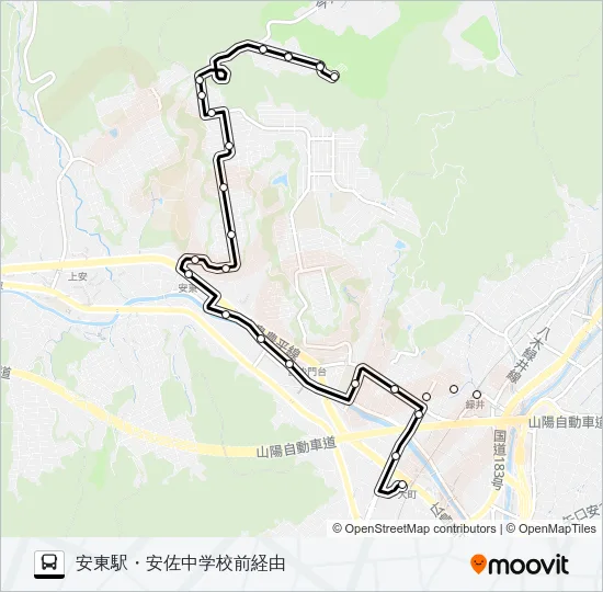 弘億線 Bus Line Map