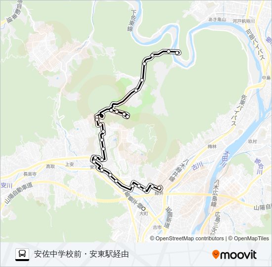 弘億線 Bus Line Map