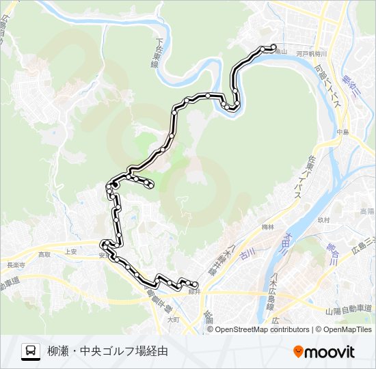 弘億線 Bus Line Map