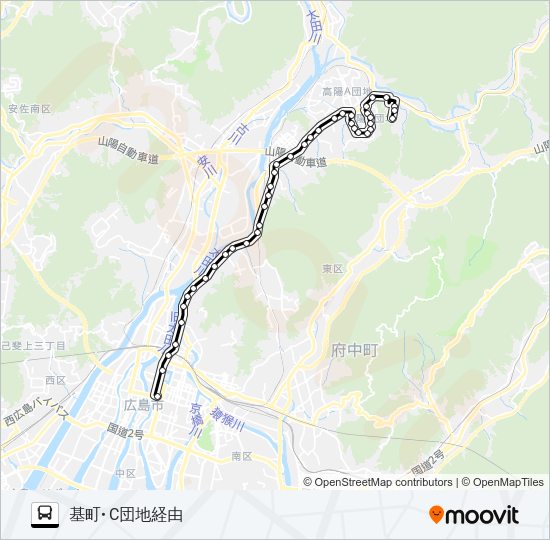 30-6 Bus Line Map