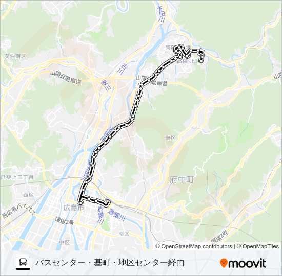 30-6 Bus Line Map