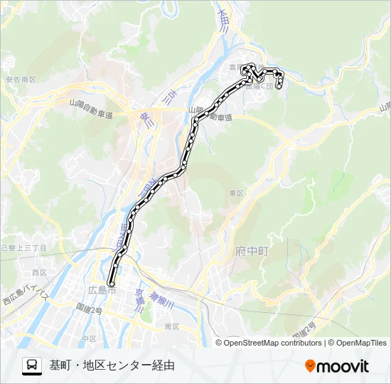 30-6 Bus Line Map