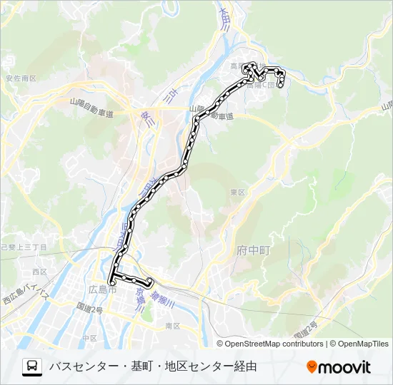 30-6 バスの路線図