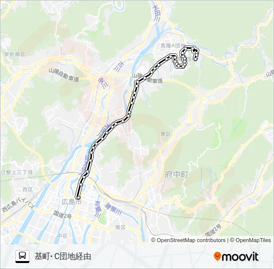 30-6 バスの路線図