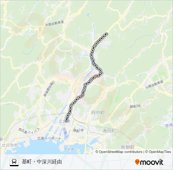 30-8 バスの路線図