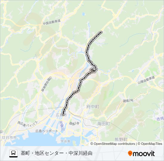 30-8 Bus Line Map