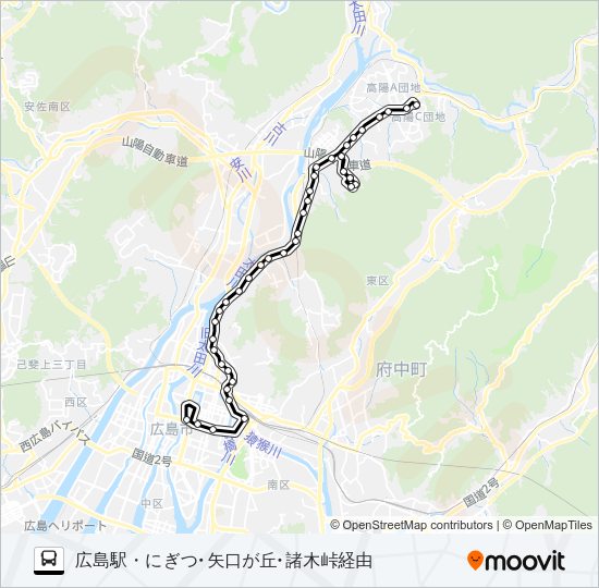 32-5 Bus Line Map